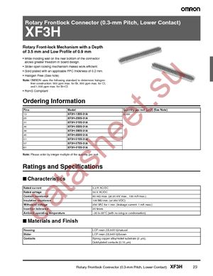 XF3H-3555-31A datasheet  